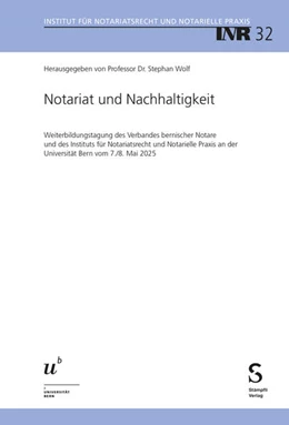 Abbildung von Wolf | Notariat und Nachhaltigkeit | 1. Auflage | 2025 | beck-shop.de