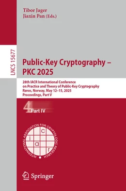 Abbildung von Jager / Pan | Public-Key Cryptography - PKC 2025 | 1. Auflage | 2025 | beck-shop.de