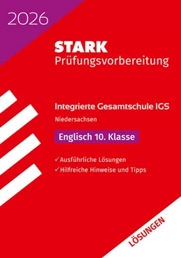 Abbildung von STARK Lösungen zu Englisch 10. Klasse - Integrierte Gesamtschule (IGS) 2026 Niedersachsen - Prüfungsvorbereitung | 6. Auflage | 2025 | beck-shop.de