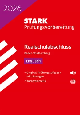 Abbildung von STARK Englisch - Realschulabschluss 2026 BW - Prüfungsvorbereitung | 40. Auflage | 2025 | beck-shop.de