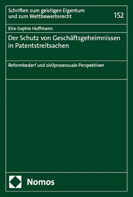 Abbildung von Hoffmann | Der Schutz von Geschäftsgeheimnissen in Patentstreitsachen | 1. Auflage | 2025 | beck-shop.de