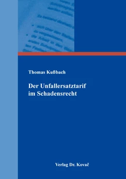Abbildung von Kußbach | Der Unfallersatztarif im Schadensrecht | 1. Auflage | 2025 | 126 | beck-shop.de