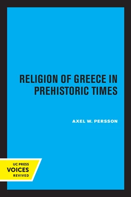 Abbildung von Persson | The Religion of Greece in Prehistoric Times | 1. Auflage | 2024 | beck-shop.de