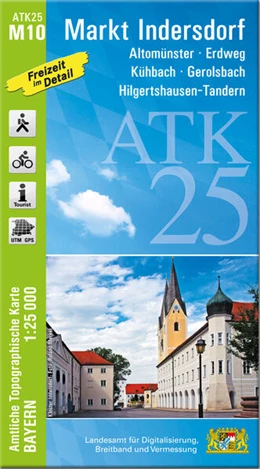 Abbildung von Landesamt für Digitalisierung | ATK25-M10 Markt Indersdorf (Amtliche Topographische Karte 1:25000) | 1. Auflage | 2025 | beck-shop.de