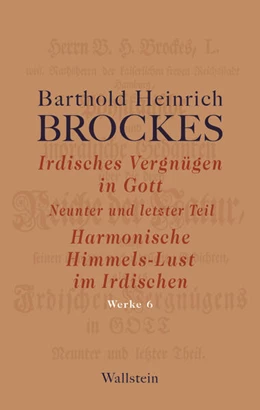 Abbildung von Brockes / Rathje | Irdisches Vergnügen in Gott | 1. Auflage | 2025 | beck-shop.de
