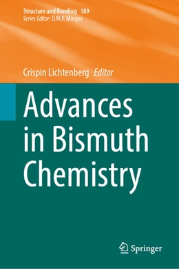 Abbildung von Lichtenberg | Advances in Bismuth Chemistry | 1. Auflage | 2025 | beck-shop.de
