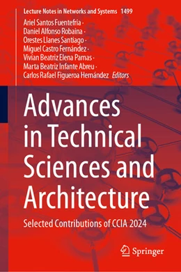 Abbildung von Santos Fuentefria / Alfonso Robaina | Advances in Technical Sciences and Architecture | 1. Auflage | 2025 | beck-shop.de