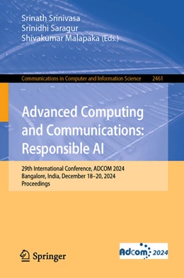 Abbildung von Srinivasa / Saragur | Advanced Computing and Communications: Responsible AI | 1. Auflage | 2025 | beck-shop.de