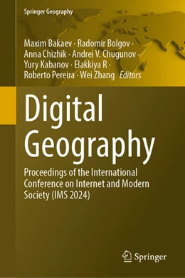 Abbildung von Bakaev / Bolgov | Digital Geography | 1. Auflage | 2025 | beck-shop.de