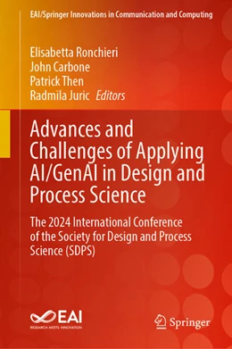 Abbildung von Ronchieri / Carbone | Advances and Challenges of Applying AI/GenAI in Design and Process Science | 1. Auflage | 2025 | beck-shop.de