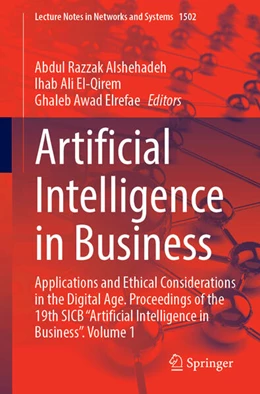 Abbildung von Alshehadeh / El-Qirem | Artificial Intelligence in Business | 1. Auflage | 2025 | beck-shop.de