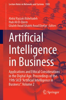 Abbildung von Alshehadeh / El-Qirem | Artificial Intelligence in Business | 1. Auflage | 2025 | beck-shop.de