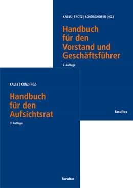 Abbildung von Kalss / Kunz | Kombipaket Handbuch für den Aufsichtsrat und Handbuch für den Vorstand und Geschäftsführer | 2. Auflage | 2025 | beck-shop.de
