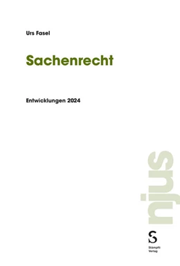 Abbildung von Fasel | Sachenrecht | 1. Auflage | 2025 | beck-shop.de