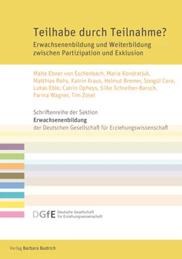 Abbildung von Ebner von Eschenbach | Teilhabe durch Teilnahme? | 1. Auflage | 2025 | beck-shop.de