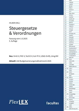 Abbildung von Hilber | FlexLex Steuergesetze & Verordnungen | 5. Auflage | 2025 | beck-shop.de