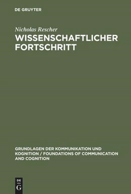 Abbildung von Rescher | Wissenschaftlicher Fortschritt | 1. Auflage | 2016 | beck-shop.de
