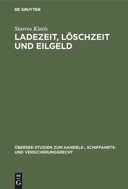 Abbildung von Kintis | Ladezeit, Löschzeit und Eilgeld | 1. Auflage | 2019 | beck-shop.de