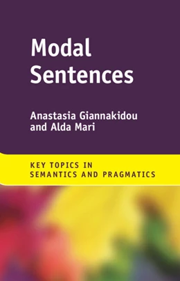 Abbildung von Giannakidou / Mari | Modal Sentences | 1. Auflage | 2025 | beck-shop.de