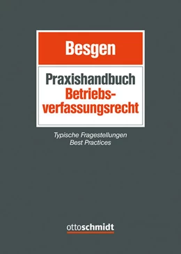Abbildung von Besgen | Praxishandbuch Betriebsverfassungsrecht | 1. Auflage | 2025 | beck-shop.de