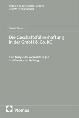 Abbildung von Braun | Die Geschäftsführerhaftung in der GmbH &Co. KG | 1. Auflage | 2025 | beck-shop.de
