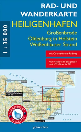 Abbildung von Rad- und Wanderkarte Heiligenhafen | 2. Auflage | 2025 | beck-shop.de