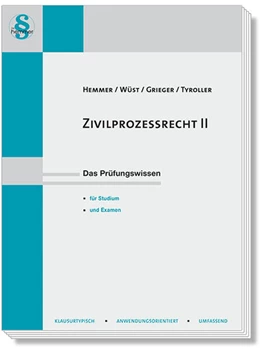 Abbildung von Grieger / Hemmer | Zivilprozessrecht II | 14. Auflage | 2025 | beck-shop.de