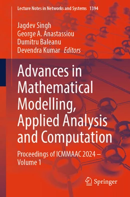 Abbildung von Singh / Anastassiou | Advances in Mathematical Modelling, Applied Analysis and Computation | 1. Auflage | 2025 | beck-shop.de