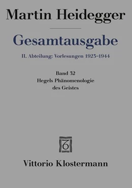 Abbildung von Heidegger / Görland | Hegels Phänomenologie des Geistes | 4. Auflage | 2025 | 32 | beck-shop.de