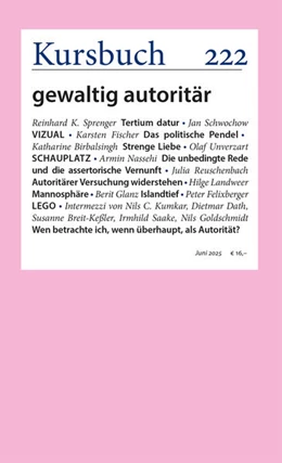 Abbildung von Nassehi / Felixberger | Kursbuch 222 | 1. Auflage | 2025 | beck-shop.de