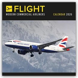 Abbildung von Carousel Calendar | Flight - Modern Commercial Airliners - Passagierflugzeuge 2026 - Wand-Kalender | 1. Auflage | 2025 | beck-shop.de
