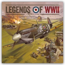 Abbildung von Carousel Calendar | Legends of World War II - Legendäre Flugzeuge des Zweiten Weltkrieges 2026 - Wand-Kalender | 1. Auflage | 2025 | beck-shop.de