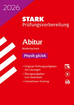 Abbildung von STARK Physik gA/eA - Abitur 2026 Niedersachsen - Prüfungsvorbereitung | 18. Auflage | 2025 | beck-shop.de