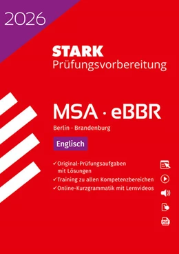 Abbildung von STARK Englisch - MSA/eBBR 2026 Berlin/Brandenburg - Prüfungsvorbereitung | 20. Auflage | 2025 | beck-shop.de