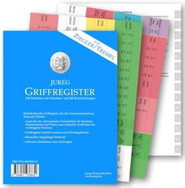 Abbildung von Griffregister für Ziegler/Tremel mit §§-Bezeichnung | | 2025 | beck-shop.de