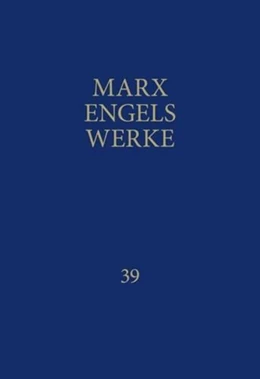 Abbildung von Engels / Rosa-Luxemburg-Stiftung e. V. | MEW / Marx-Engels-Werke Band 39 | 5. Auflage | 2025 | beck-shop.de
