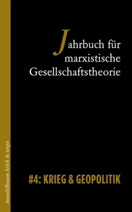Abbildung von Redaktionskollektiv | Jahrbuch für marxistische Gsellschaftstheorie | 1. Auflage | 2025 | beck-shop.de
