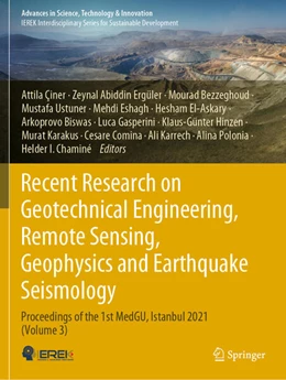 Abbildung von Çiner / Ergüler | Recent Research on Geotechnical Engineering, Remote Sensing, Geophysics and Earthquake Seismology | 1. Auflage | 2025 | beck-shop.de