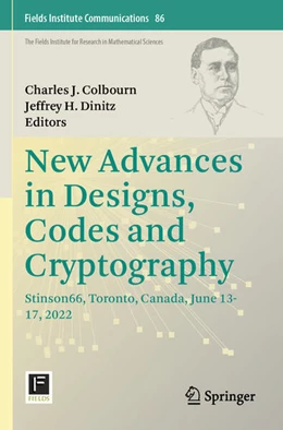 Abbildung von Colbourn / Dinitz | New Advances in Designs, Codes and Cryptography | 1. Auflage | 2025 | beck-shop.de