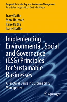 Abbildung von Dathe / Helmold | Implementing Environmental, Social and Governance (ESG) Principles for Sustainable Businesses | 1. Auflage | 2025 | beck-shop.de