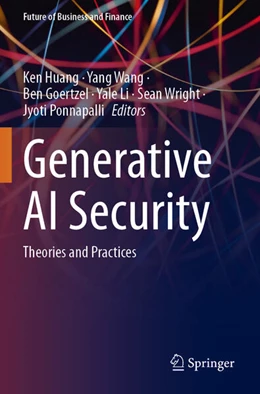 Abbildung von Huang / Wang | Generative AI Security | 1. Auflage | 2025 | beck-shop.de