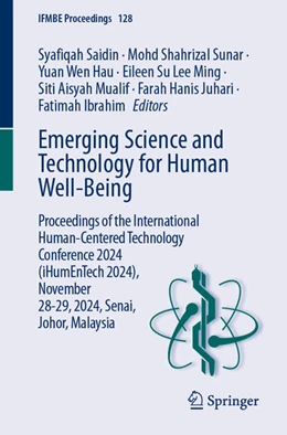 Abbildung von Saidin / Sunar | Emerging Science and Technology for Human Well-Being | 1. Auflage | 2025 | beck-shop.de
