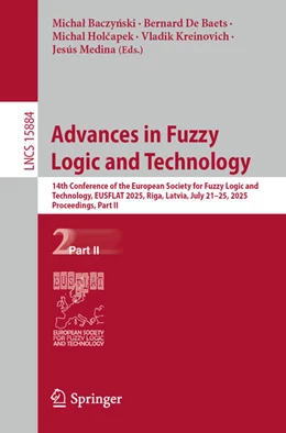 Abbildung von Baczynski / De Baets | Advances in Fuzzy Logic and Technology | 1. Auflage | 2025 | beck-shop.de