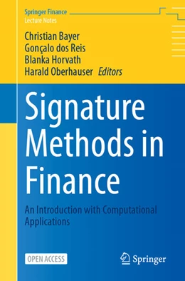 Abbildung von Bayer / dos Reis | Signature Methods in Finance | 1. Auflage | 2025 | beck-shop.de