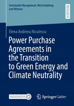 Abbildung von Niculescu | Power Purchase Agreements in the Transition to Green Energy and Climate Neutrality | 1. Auflage | 2025 | beck-shop.de