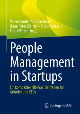 Abbildung von Arndt / Bauer | People Management in Startups | 1. Auflage | 2025 | beck-shop.de