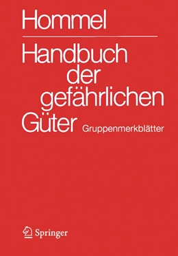 Abbildung von Holzhäuser | Handbuch der gefährlichen Güter. Gruppenmerkblätter | 2. Auflage | 2026 | beck-shop.de