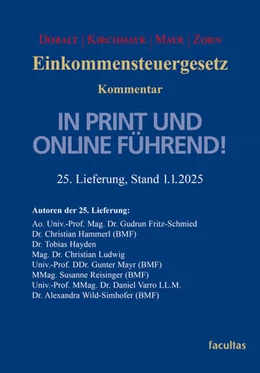 Abbildung von Doralt / Zorn | Einkommensteuergesetz | 25. Auflage | 2025 | beck-shop.de