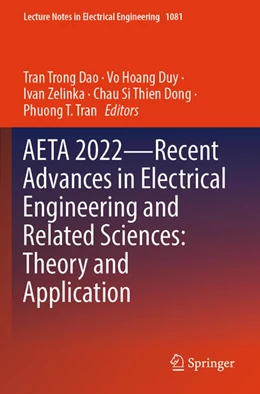 Abbildung von Trong Dao / Hoang Duy | AETA 2022—Recent Advances in Electrical Engineering and Related Sciences: Theory and Application | 1. Auflage | 2025 | beck-shop.de