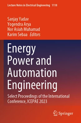 Abbildung von Yadav / Arya | Energy Power and Automation Engineering | 1. Auflage | 2025 | beck-shop.de
